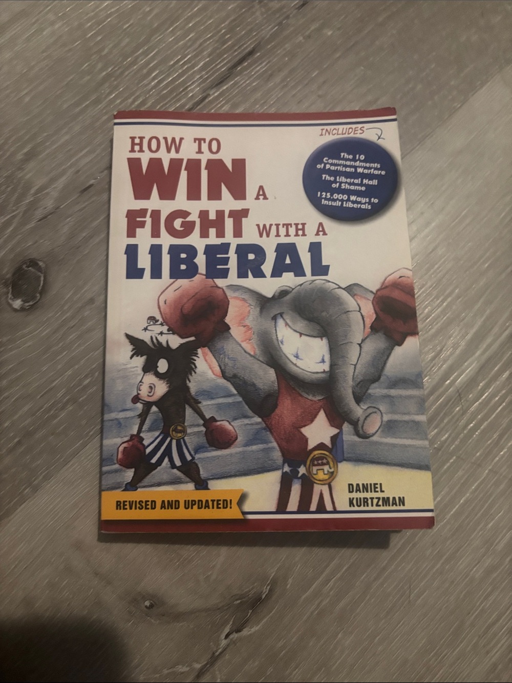 How to Win a Fight with a Liberal — (Red, Blue, White)